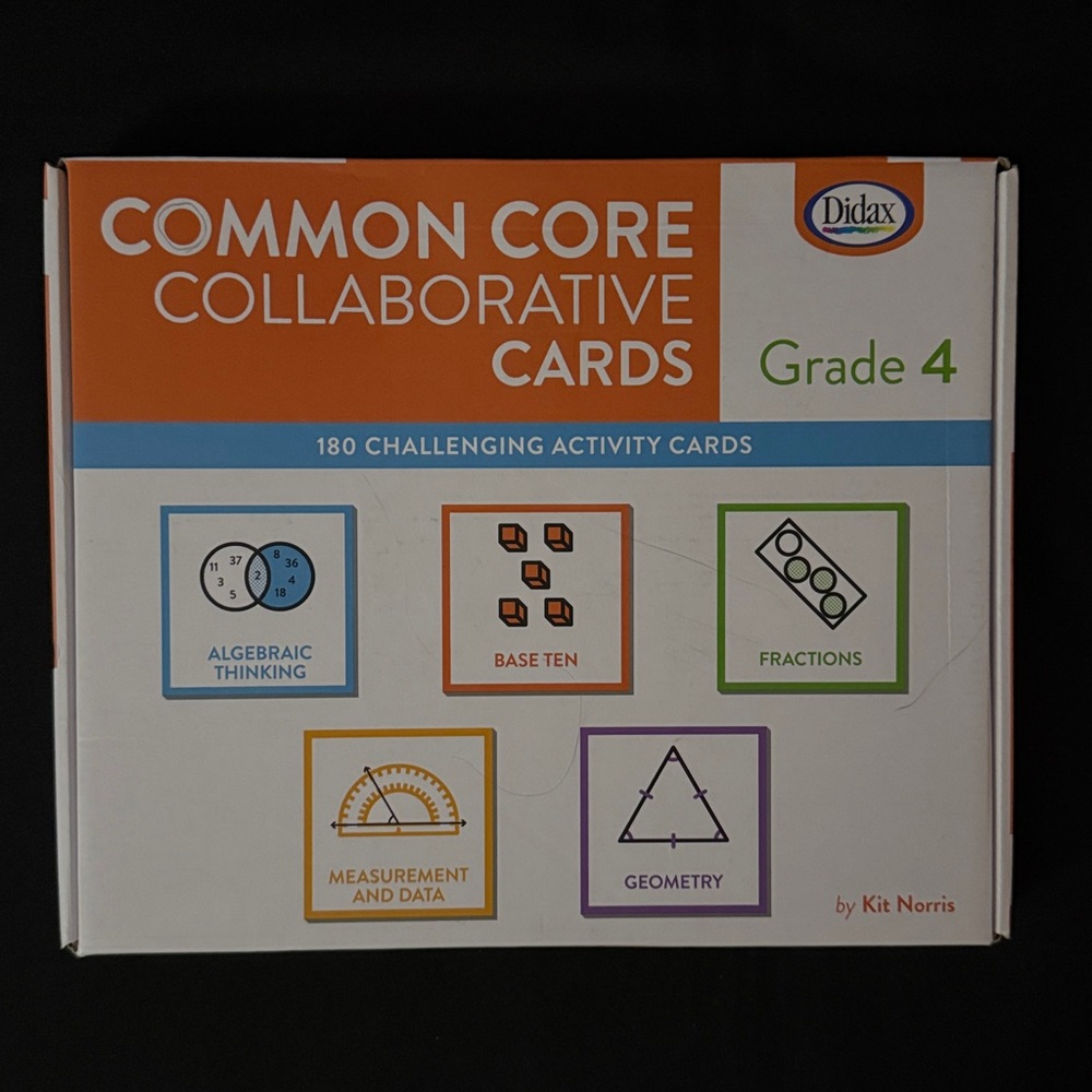 Grade 4 Math Test and Activity Cards Set - Picture 3 of 4